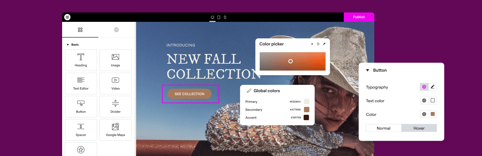 elementor website builder